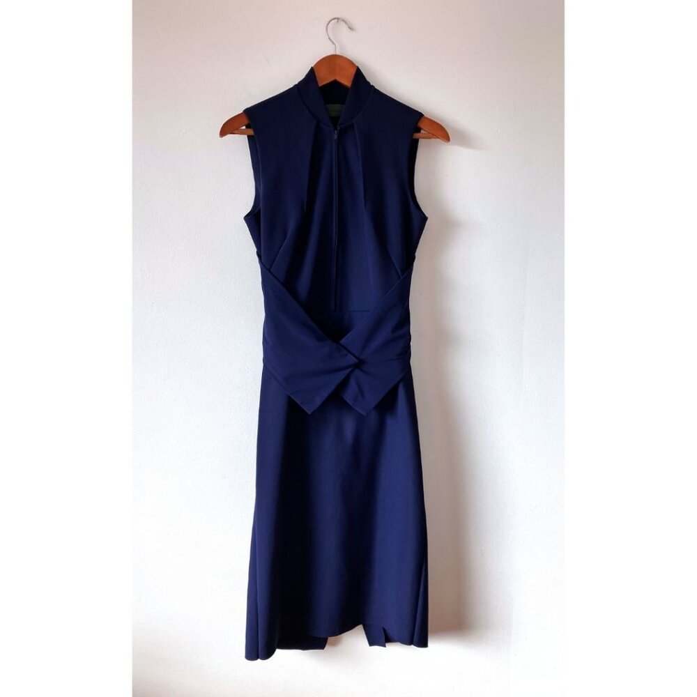 Greta Contantine Rolda Dress Navy Size Large - Picture 2 of 6